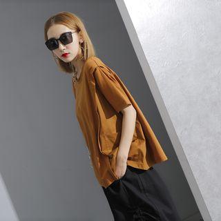 Loose-fit Patchwork T-shirt