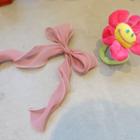 Bow Hair Pin Pink - One Size