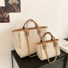 Chain Canvas Tote Bag / Handbag
