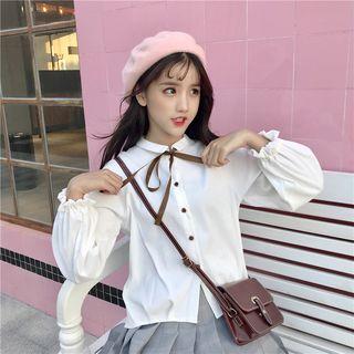 Corduroy Long-sleeved Shirt