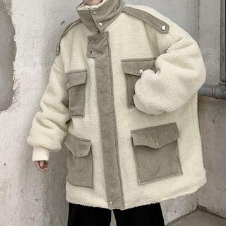 Fleece Zipped Coat