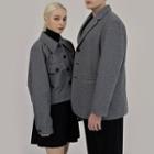 [lovb] Flap-pocket Short Jacket