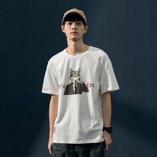 Short-sleeve Wolf T-shirt