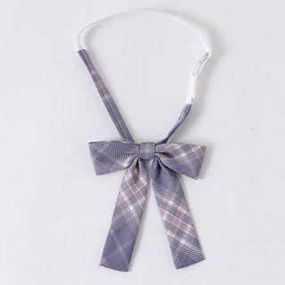 Plaid Neck-tie / Ribbon Neck-tie