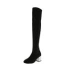 L Me Chunky-heel Over-the-knee Boots