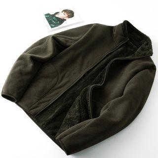 Couple Matching Coral Fleece Zip Jacket (various Designs)