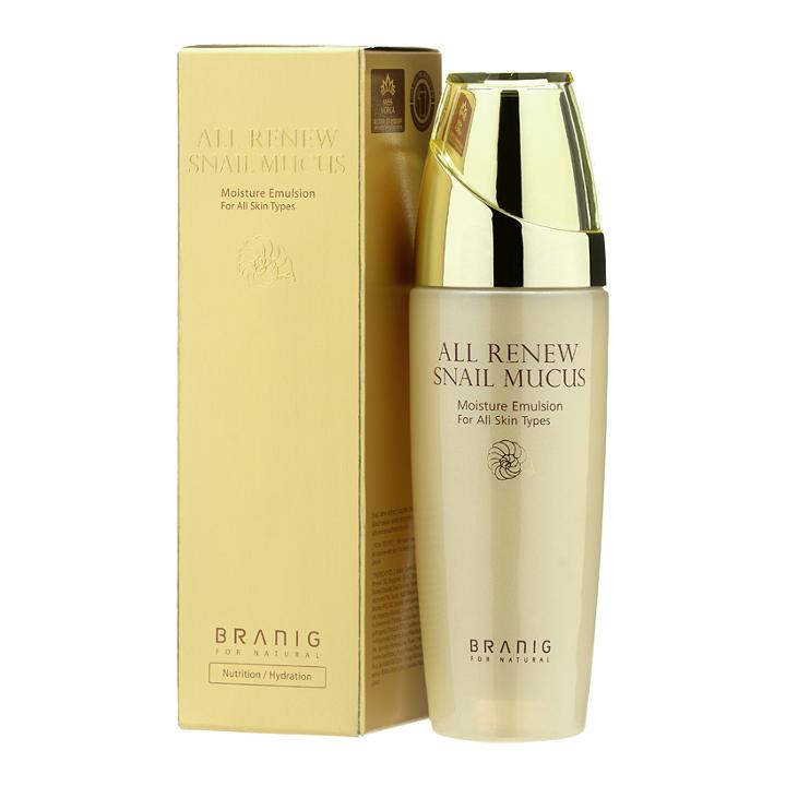 Branig - All Renew Snail Mucus Moisture Emulsion 100ml