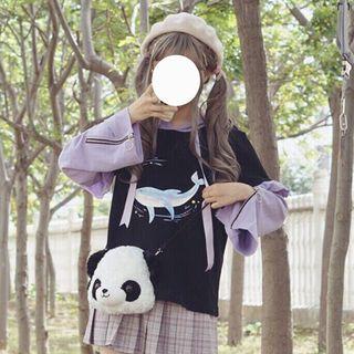 Couple Matching Whale Print Hoodie