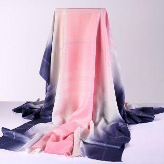 Gradient Wool Scarf