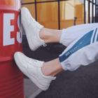 Plain Low Top Sneakers