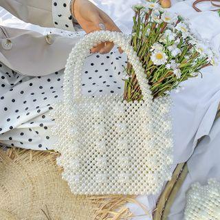 Beaded Tote Bag