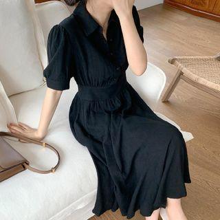 Plain Medium Long Dress