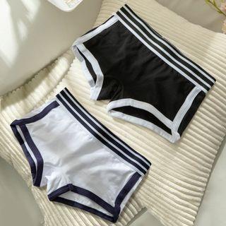 Set Of 2: Contrast Trim Under Shorts