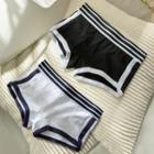 Set Of 2: Contrast Trim Under Shorts