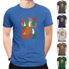 Color Bird Short-sleeve T-shirt