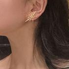 Alloy Firework Earring 1 Pair - As Shown In Figure - One Size