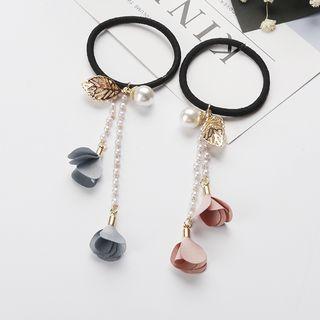 Floral Drop Hair Tie