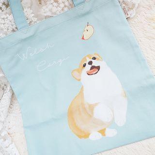 Cogri Canvas Printed Tote Bag As Shown In Figure - One Size