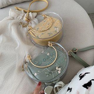 Clear Chain Crossbody Handbag