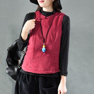 Frog-button Vest