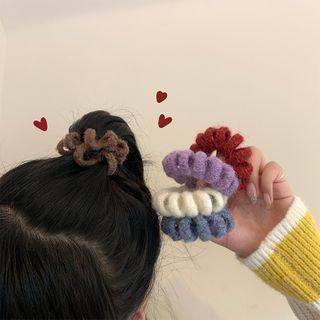 Flannel Coil Hair Tie