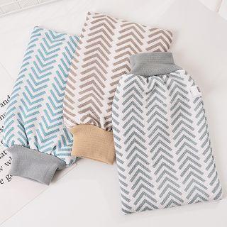 Wavy Bath Gloves Random - One Size