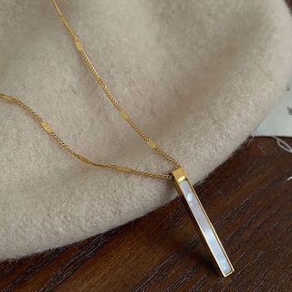 Metal Necklace Gold & Silver - One Size