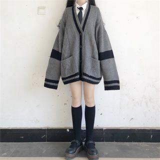 Shirt / Cardigan / Mini Skirt