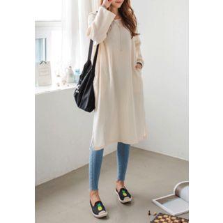Sailor-collar Cotton Dress
