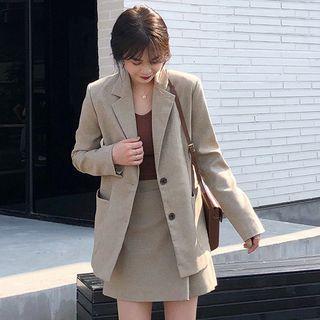 Blazer / Mini Skirt / Set