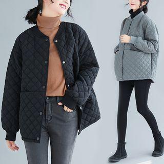 Button Bomber Jacket