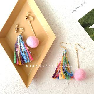 Asymmetric Clip-on Earring / Earring