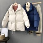 Padded Snap Button Jacket