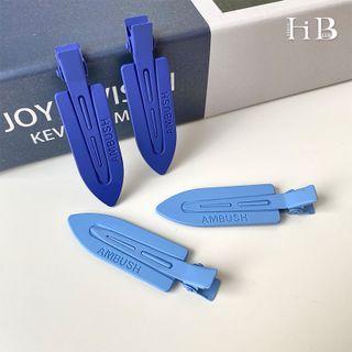 Lettering Seamless Hair Clip