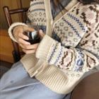 Loose-fit Patterned Sweater
