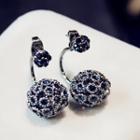 Rhinestone Ball Ear Jackets