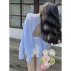 Slit-back Loose-fit Light T-shirt