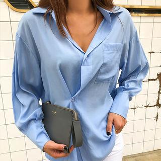 Asymmetric-detail Blouse With Sash