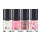 Etude House - Play Nail New Pearl & Glitter #39 Broken Silver Ball