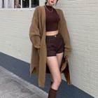 Long Cardigan / Sleeveless Top / Shorts