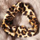 Leopard Print Criss Cross Headband Leopard - One Size