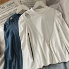 Details Chain-accent Cutout T-shirt