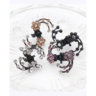 Flower Mini Hair Claw (set Of 2)