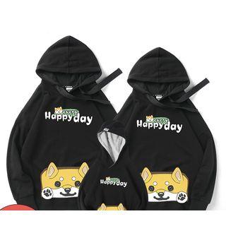 Family Matching Animal Cartoon Hoodie
