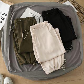 Bungee Cord Harem Pants