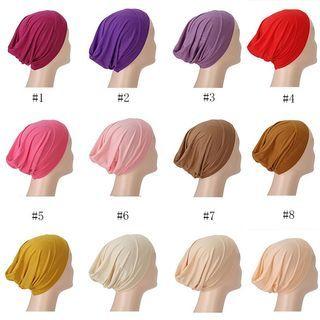 Plain Turban Scarf Cap