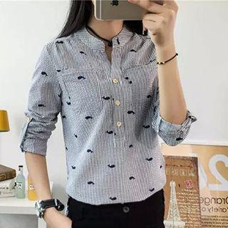 Split-neck Whale Blouse
