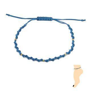 Braided Thread Anklet One Size