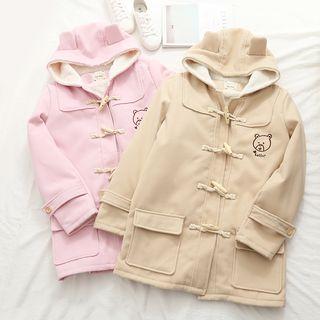 Bear Plain Toggle Coat