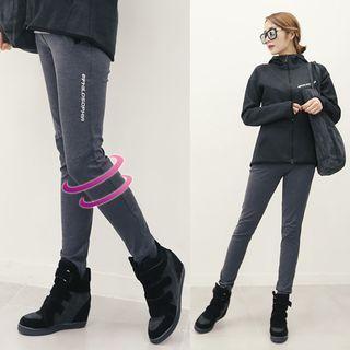 Drawstring-waist Letter-printed Sweatpants M